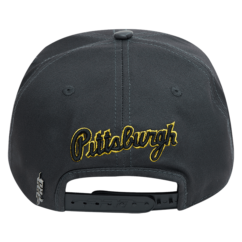 MLB PITTSBURGH PIRATES LOGO 1979 WORLD SERIES UNISEX SNAPBACK HAT (CHARCOAL)