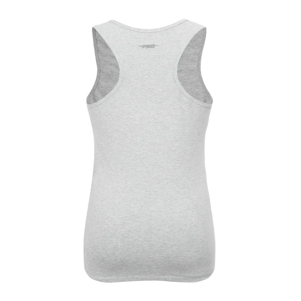 MLB PITTSBURGH PIRATES TRIPLE TONAL RELAXED FIT WOMEN'S RACERBACK (HEATHER GREY)