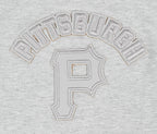 MLB PITTSBURGH PIRATES TRIPLE TONAL RELAXED FIT WOMEN'S RACERBACK (HEATHER GREY)