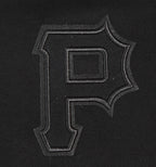 MLB PITTSBURGH PIRATES NEUTRAL CHANDAIL À CAPUCHON COURT POUR FEMME (NOIR)