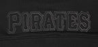 MLB PITTSBURGH PIRATES NEUTRAL CHANDAIL À CAPUCHON COURT POUR FEMME (NOIR)