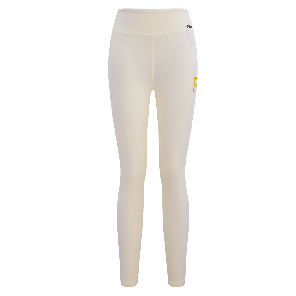 MLB PITTSBURGH PIRATES RETRO CLASSIC WOMEN'S JERSEY LEGGING (EGGSHELL)