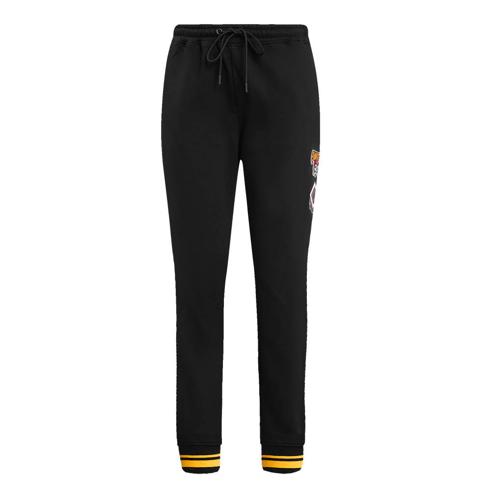 MLB PITTSBURGH PIRATES RETRO CLASSIC WOMEN'S SWEATPANT (BLACK/YELLOW)