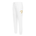 MLB PITTSBURGH PIRATES CLASSIC CHENILLE PANTALON OUATÉ POUR FEMME (BLANC)