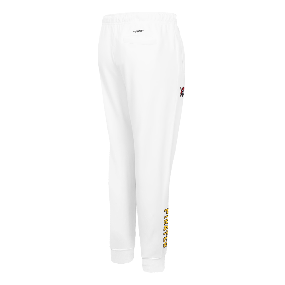 MLB PITTSBURGH PIRATES CLASSIC CHENILLE PANTALON OUATÉ POUR FEMME (BLANC)