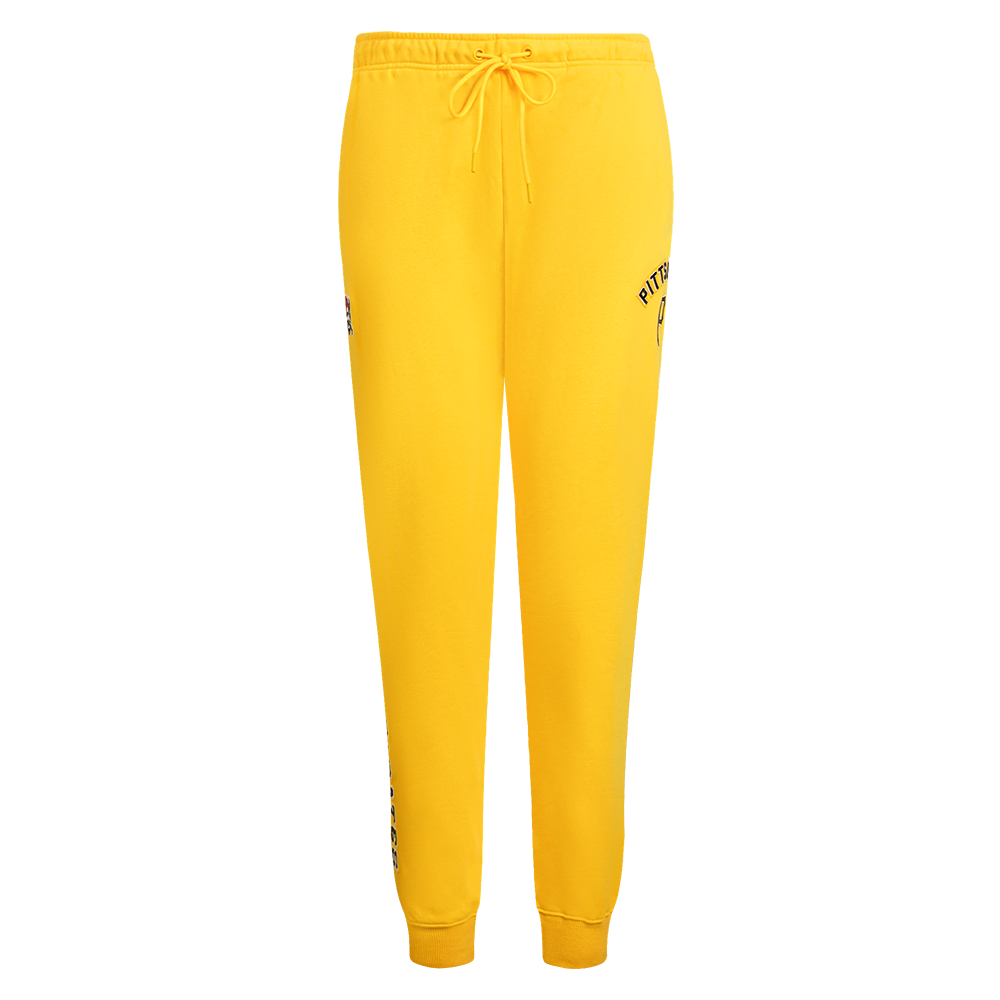 MLB PITTSBURG PIRATES CLASSIC WOMEN'S FLEECE SWEATPANT (YELLOW)