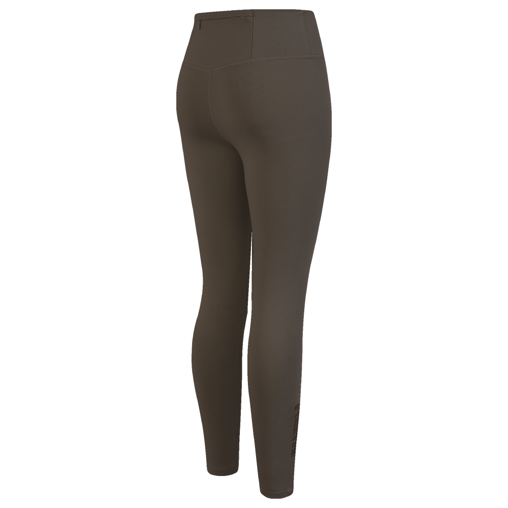 MLB PITTSBURGH PIRATES NEUTRAL HIGH WAIST JERSEY LEGGING (DARK TAUPE)