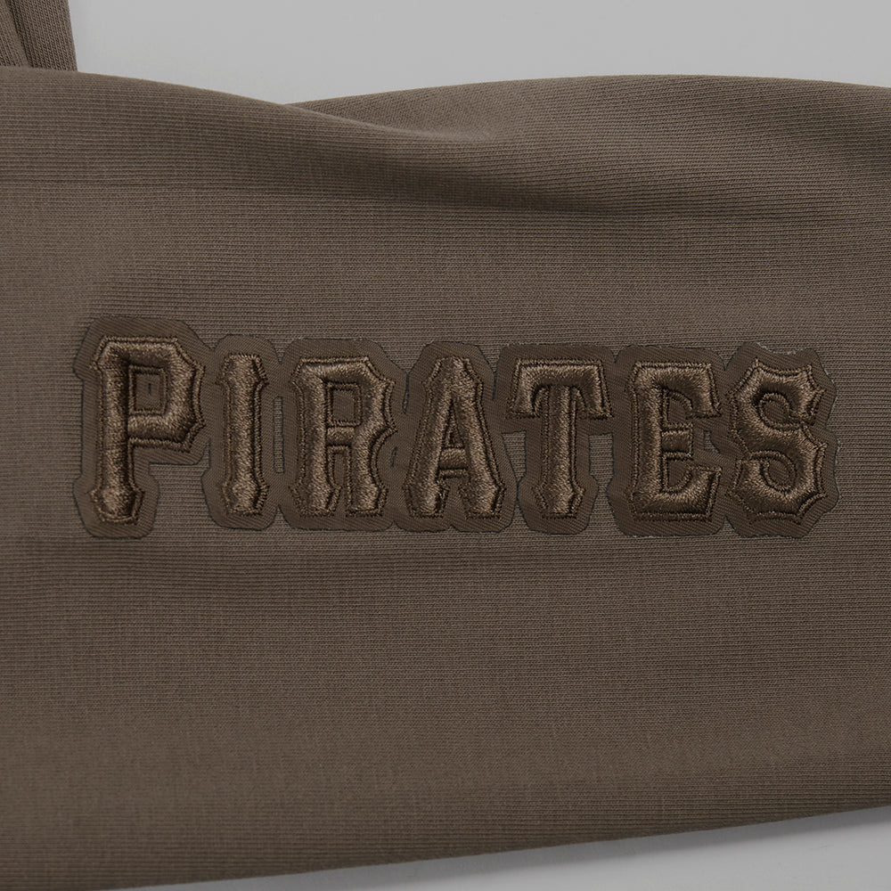 MLB PITTSBURGH PIRATES NEUTRAL HIGH WAIST JERSEY LEGGING (DARK TAUPE)