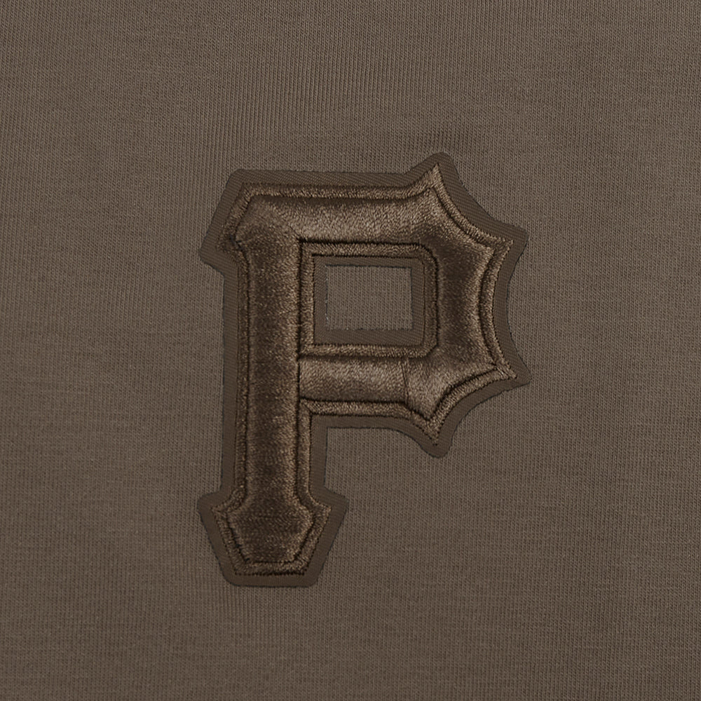 MLB PITTSBURGH PIRATES NEUTRAL HIGH WAIST JERSEY LEGGING (DARK TAUPE)