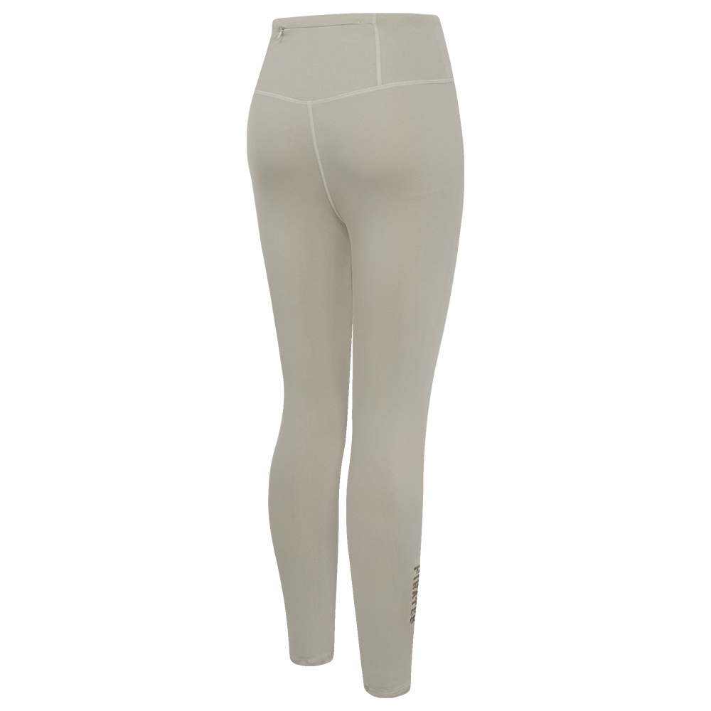 MLB PITTSBURGH PIRATES NEUTRAL WOMEN'S JERSEY LEGGING (TAUPE)