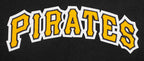 MLB PITTSBURGH PIRATES CLASSIC BLOUSON COLLÉGIAL EN LAINE POUR FEMME (NOIR/BLANC)