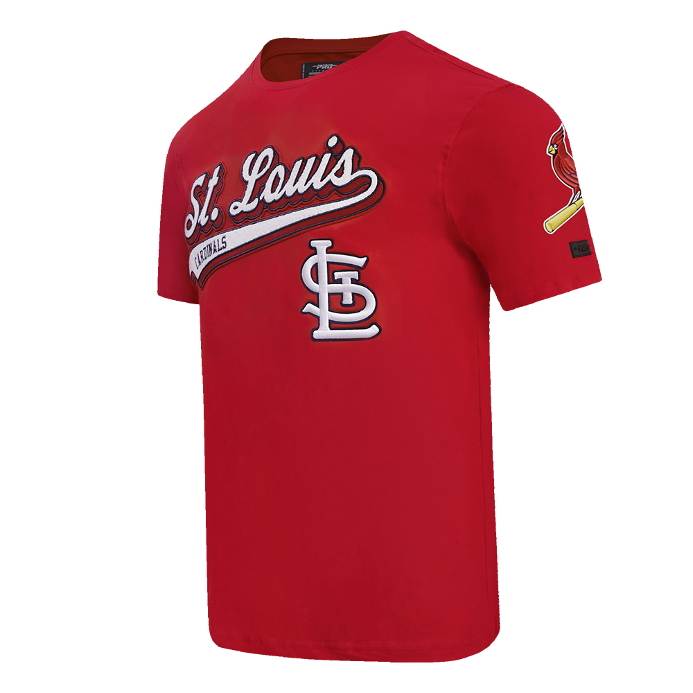 MLB ST. LOUIS CARDINALS SCRIPT TAIL MEN'S SJ TOP (RED)