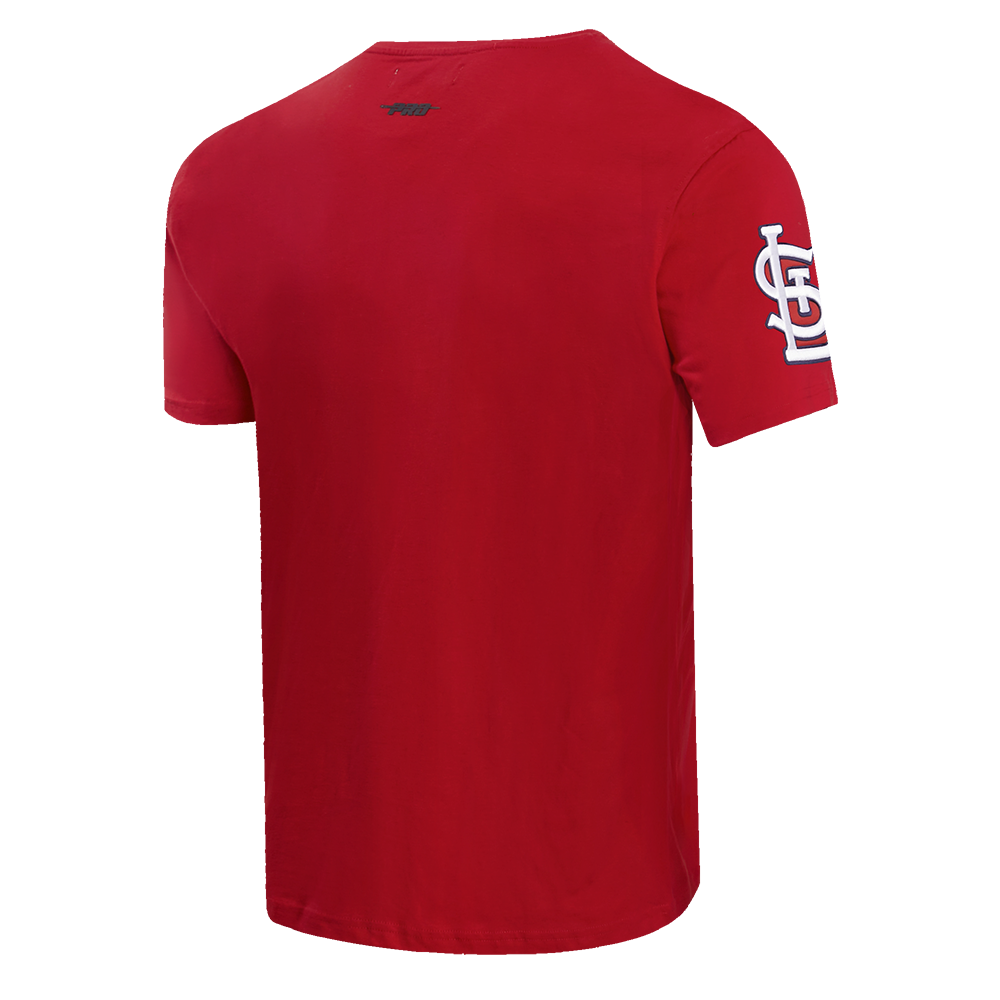 MLB ST. LOUIS CARDINALS SCRIPT TAIL HAUT EN JERSEY SIMPLE POUR HOMME (ROUGE)