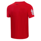 MLB ST. LOUIS CARDINALS SCRIPT TAIL HAUT EN JERSEY SIMPLE POUR HOMME (ROUGE)