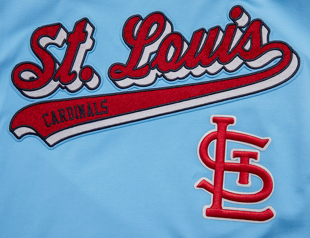 MLB ST. LOUIS CARDINALS SCRIPT TAIL MEN'S SJ TOP (UNIVERSITY BLUE)