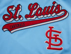 MLB ST. LOUIS CARDINALS SCRIPT TAIL MEN'S SJ TOP (UNIVERSITY BLUE)