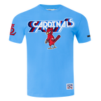 MLB ST. LOUIS CARDINALS RETRO ELEVATION HAUT EN JERSEY SIMPLE POUR HOMME (BLEU UNIVERSITÉ)