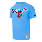 MLB ST. LOUIS CARDINALS RETRO ELEVATION HAUT EN JERSEY SIMPLE POUR HOMME (BLEU UNIVERSITÉ)