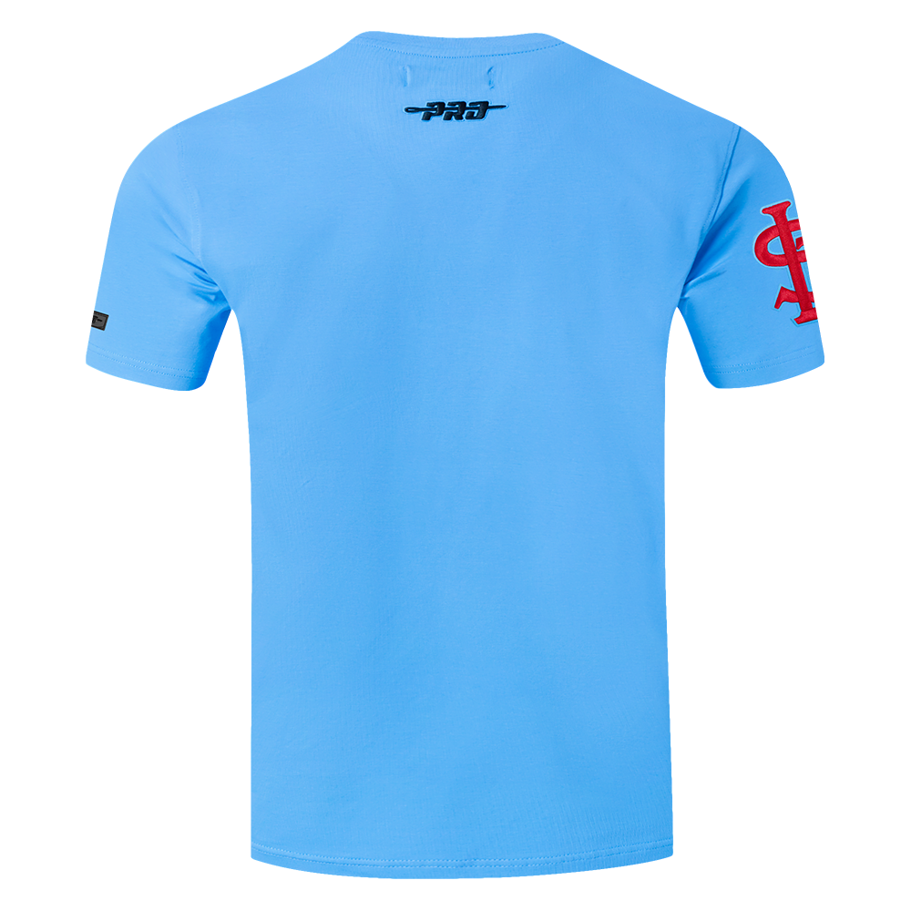MLB ST. LOUIS CARDINALS RETRO ELEVATION HAUT EN JERSEY SIMPLE POUR HOMME (BLEU UNIVERSITÉ)