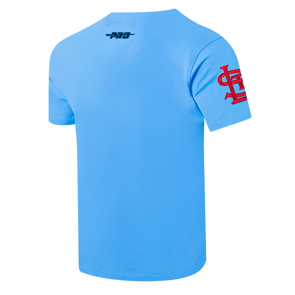 MLB ST. LOUIS CARDINALS RETRO ELEVATION HAUT EN JERSEY SIMPLE POUR HOMME (BLEU UNIVERSITÉ)