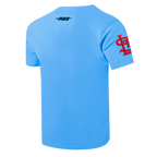 MLB ST. LOUIS CARDINALS RETRO ELEVATION HAUT EN JERSEY SIMPLE POUR HOMME (BLEU UNIVERSITÉ)