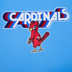 MLB ST. LOUIS CARDINALS RETRO ELEVATION HAUT EN JERSEY SIMPLE POUR HOMME (BLEU UNIVERSITÉ)