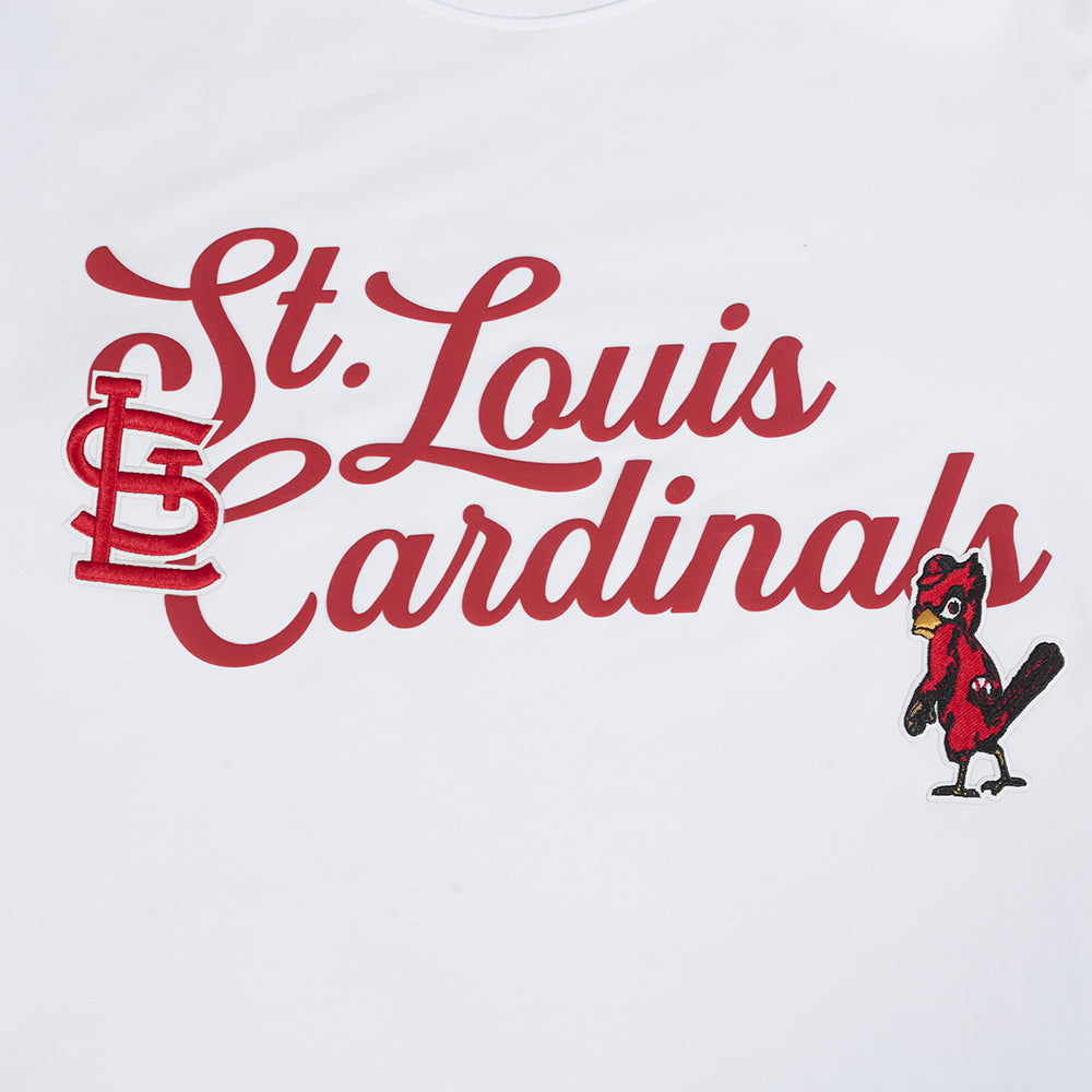 MLB ST. LOUIS CARDINALS SOUVENIR MEN'S SJ TOP (WHITE)