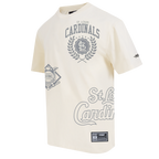 MLB ST. LOUIS CARDINALS STREET TEAM MEN'S CJ DROP SHOULDER TOP (EGGSHELL)