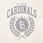 MLB ST. LOUIS CARDINALS STREET TEAM MEN'S CJ DROP SHOULDER TOP (EGGSHELL)