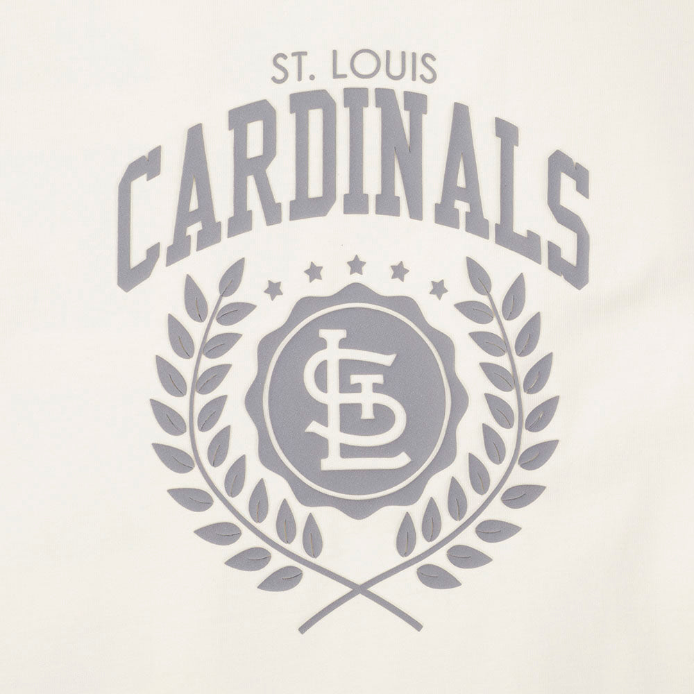 MLB ST. LOUIS CARDINALS STREET TEAM MEN'S CJ DROP SHOULDER TOP (EGGSHELL)