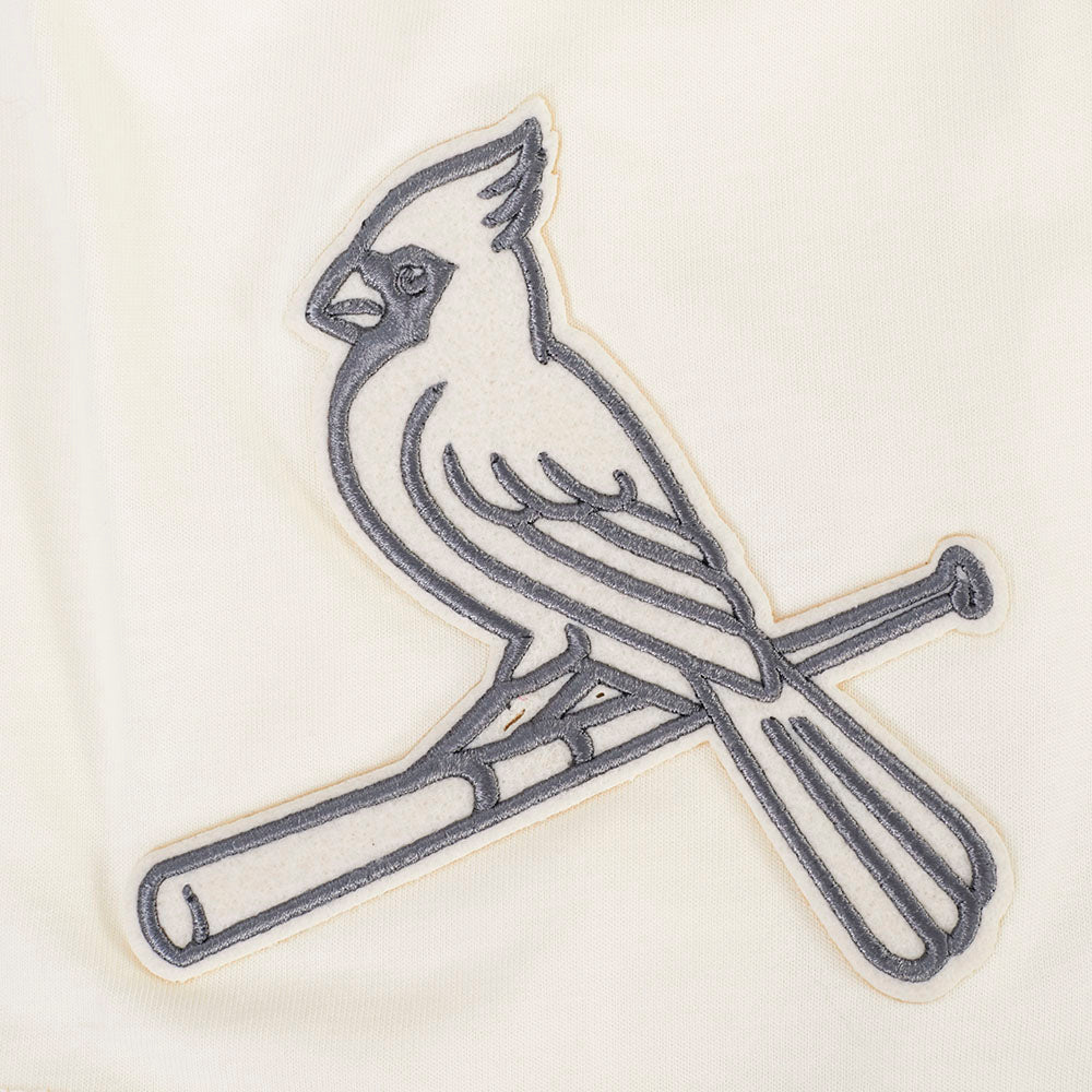 MLB ST. LOUIS CARDINALS STREET TEAM MEN'S CJ DROP SHOULDER TOP (EGGSHELL)