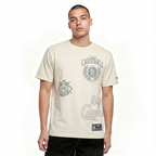 MLB ST. LOUIS CARDINALS STREET TEAM MEN'S CJ DROP SHOULDER TOP (EGGSHELL)