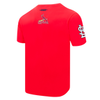 MLB ST. LOUIS CARDINALS CITY ARCH HAUT EN JERSEY SIMPLE POUR HOMME (ROUGE)