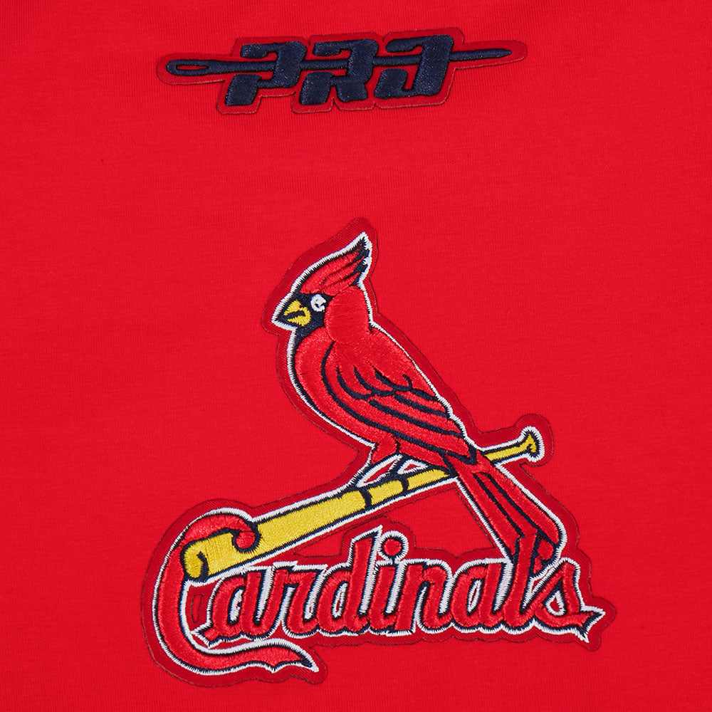 MLB ST. LOUIS CARDINALS CITY ARCH HAUT EN JERSEY SIMPLE POUR HOMME (ROUGE)