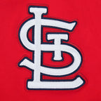 MLB ST. LOUIS CARDINALS CITY ARCH HAUT EN JERSEY SIMPLE POUR HOMME (ROUGE)