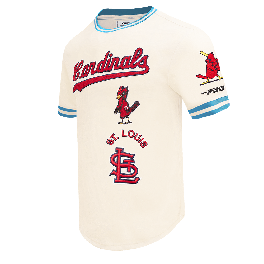 MLB ST. LOUIS CARDINALS RETRO CLASSICS MEN'S DK TOP (EGGSHELL/ UNIVERSITY BLUE)
