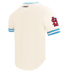 MLB ST. LOUIS CARDINALS RETRO CLASSICS MEN'S DK TOP (EGGSHELL/ UNIVERSITY BLUE)