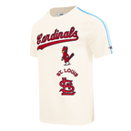 MLB ST. LOUIS CARDINALS RETRO CLASSICS MEN'S SJ TAPING TOP (EGGSHELL/ UNIVERSITY BLUE)
