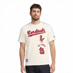 MLB ST. LOUIS CARDINALS RETRO CLASSICS MEN'S SJ TAPING TOP (EGGSHELL/ UNIVERSITY BLUE)