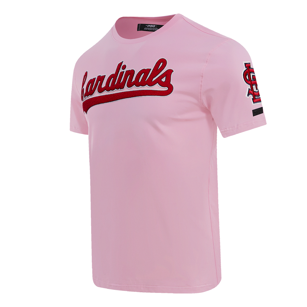MLB ST. LOUIS CARDINALS CLASSIC CHENILLE MEN'S TOP (PINK)
