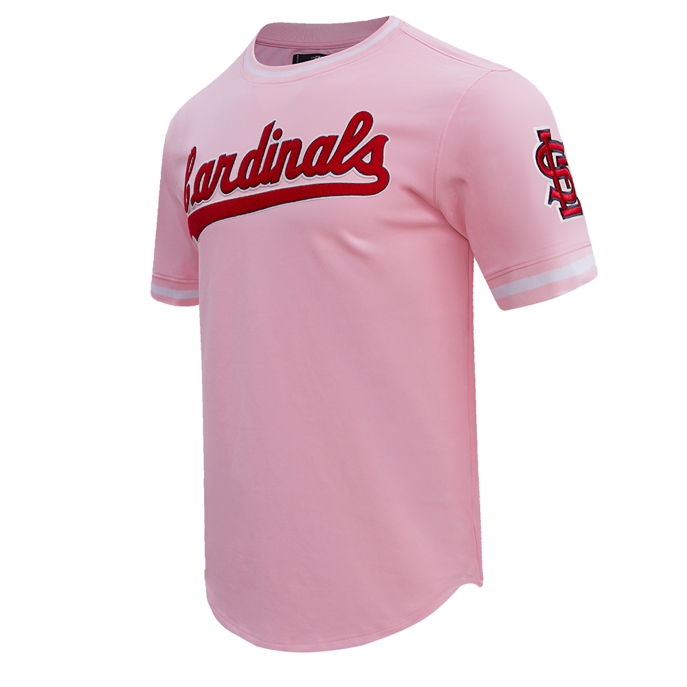 MLB ST. LOUIS CARDINALS CLASSIC CHENILLE MEN'S TOP (PINK)