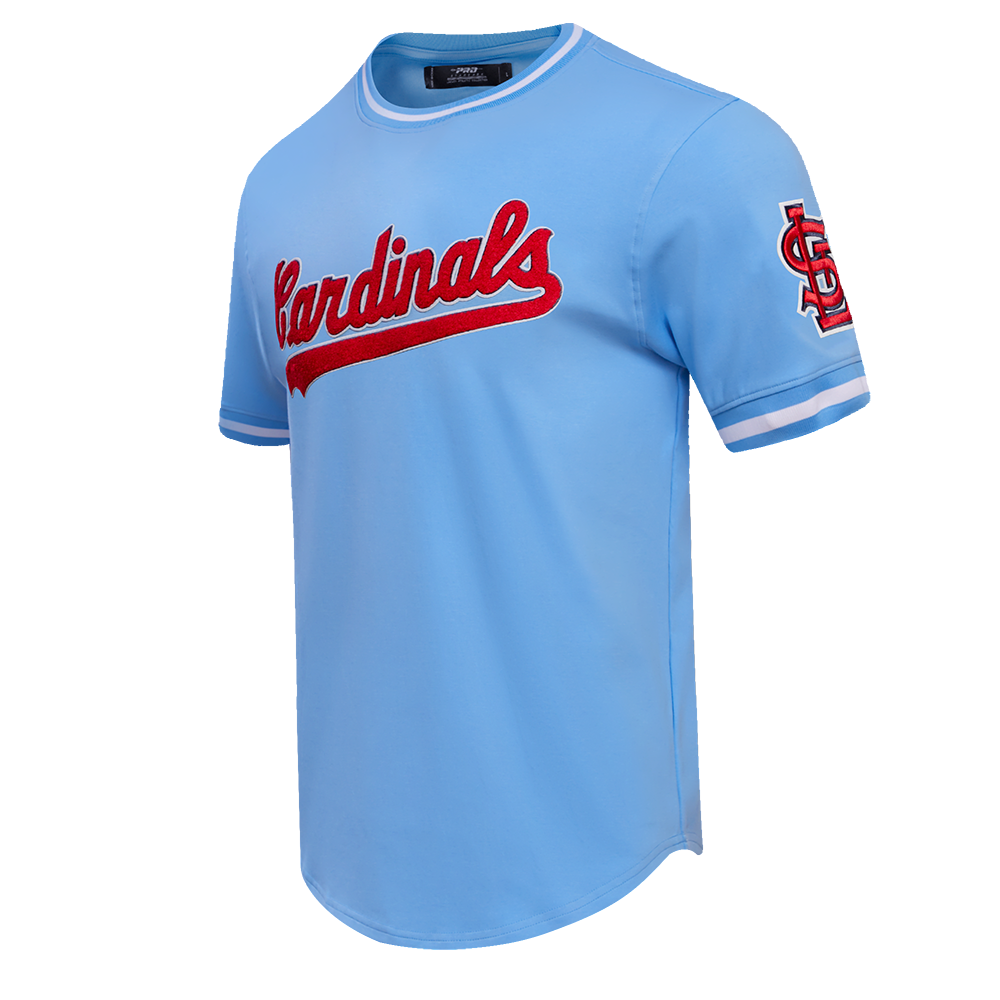 MLB ST. LOUIS CARDINALS CLASSIC CHENILLE MEN'S TOP (UNIVERSITY BLUE)