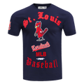 MLB ST. LOUIS CARDINALS OLD ENGLISH MEN'S SJ TOP (MIDNIGHT NAVY)