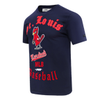 MLB ST. LOUIS CARDINALS OLD ENGLISH MEN'S SJ TOP (MIDNIGHT NAVY)