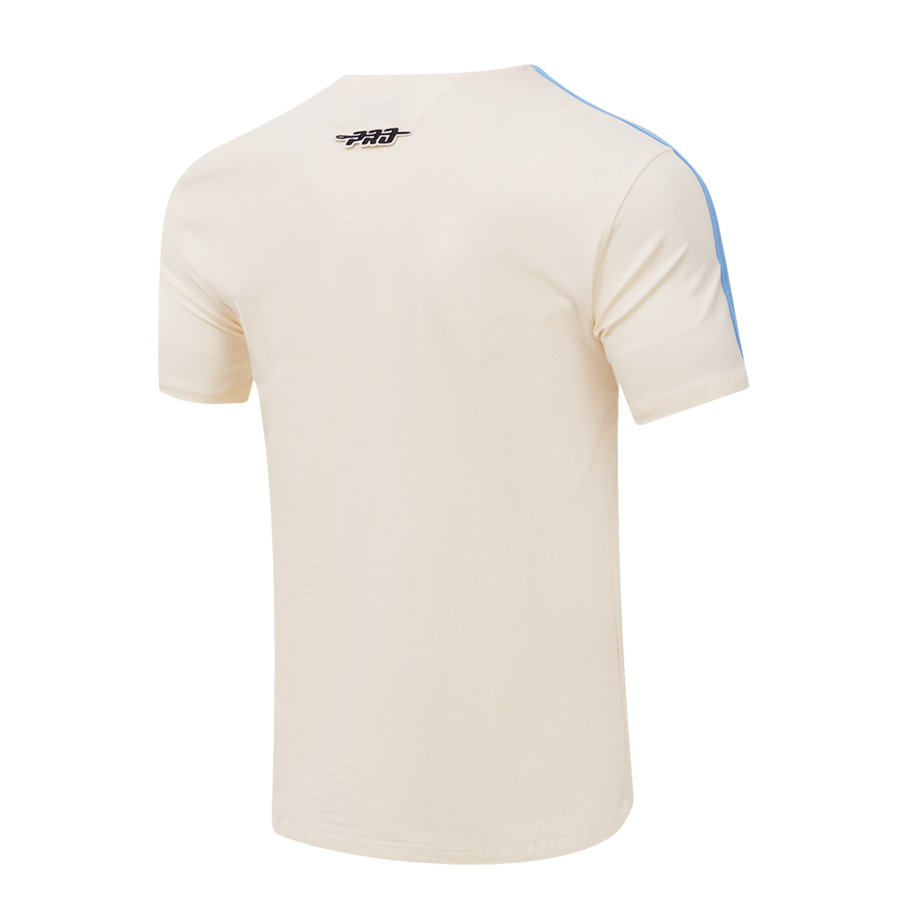 MLB ST. LOUIS CARDINALS RETRO CLASSIC MEN'S STRIPED TOP (EGGSHELL/UNIVERSAL BLUE)