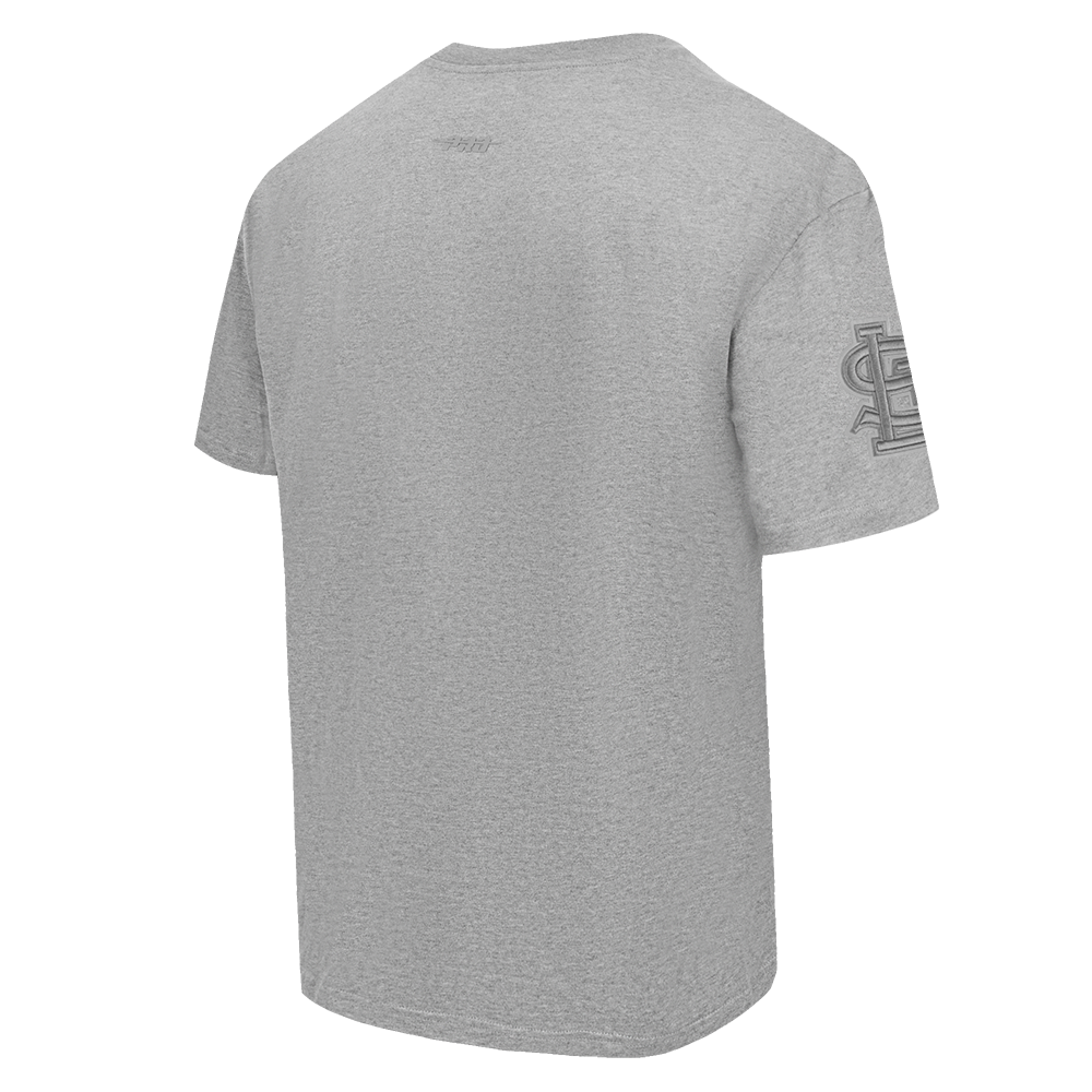MLB ST. LOUIS CARDINALS RETRO NEUTRAL MEN'S  CJ DROP SHOULDER TOP (DARK HEATHER GRAY)