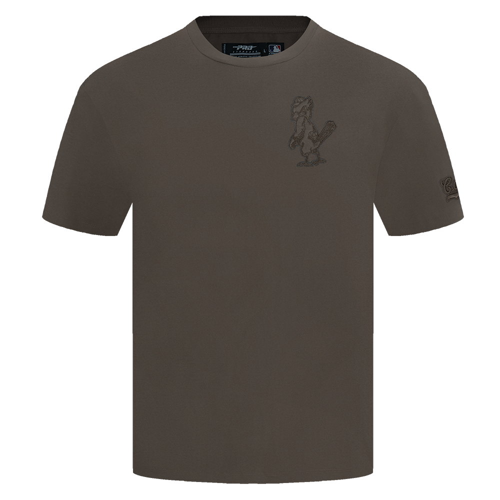 MLB ST. LOUIS CARDINALS RETRO NEUTRAL MEN'S  CJ DROP SHOULDER TOP (DARK TAUPE)