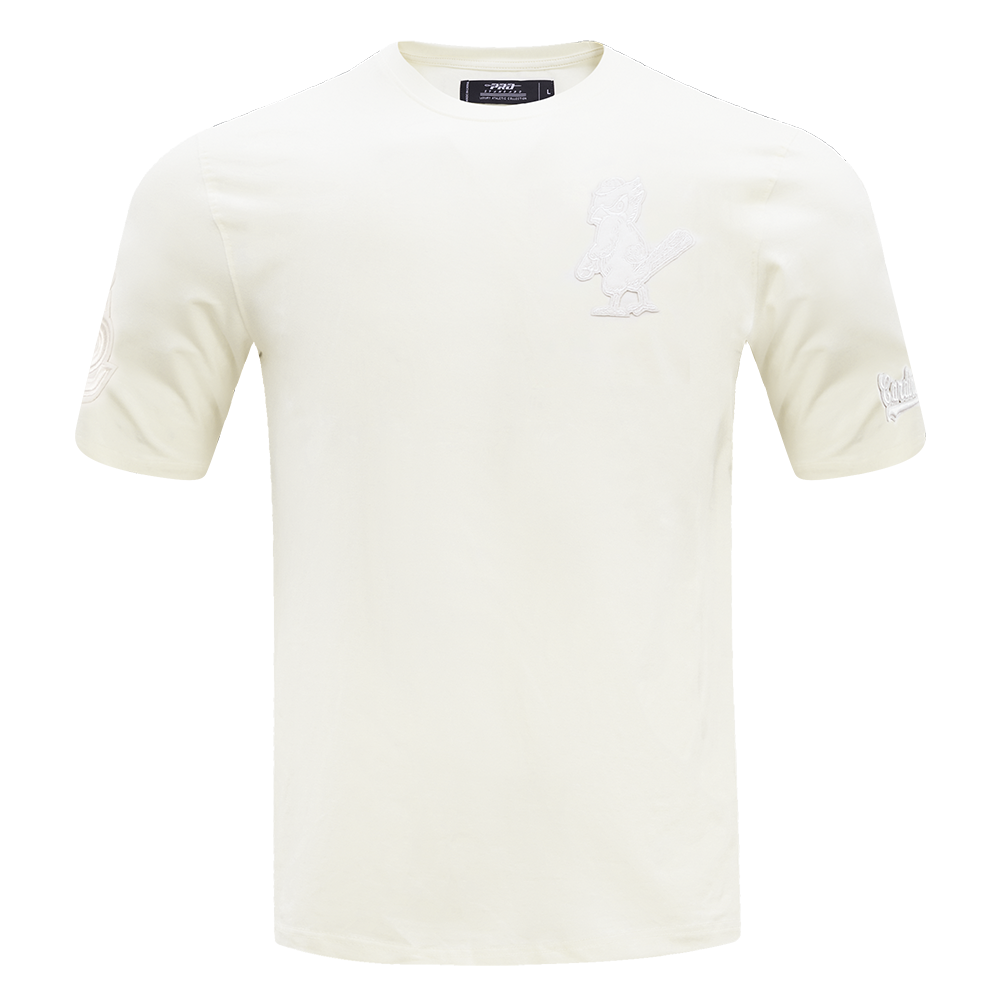 MLB ST. LOUIS CARDINALS NEUTRAL HAUT RÉTRO EN JERSEY DE COTON À ÉPAULES TOMBANTES POUR HOMME (COQUILLE D'ŒUF)