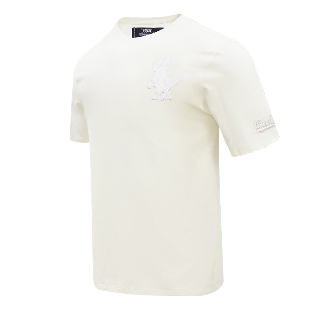 MLB ST. LOUIS CARDINALS NEUTRAL HAUT RÉTRO EN JERSEY DE COTON À ÉPAULES TOMBANTES POUR HOMME (COQUILLE D'ŒUF)