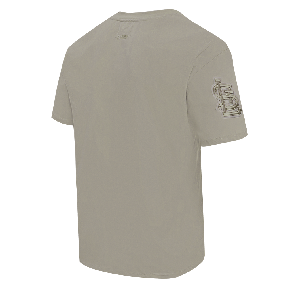 MLB ST. LOUIS CARDINALS RETRO NEUTRAL MEN'S  CJ DROP SHOULDER TOP (TAUPE)